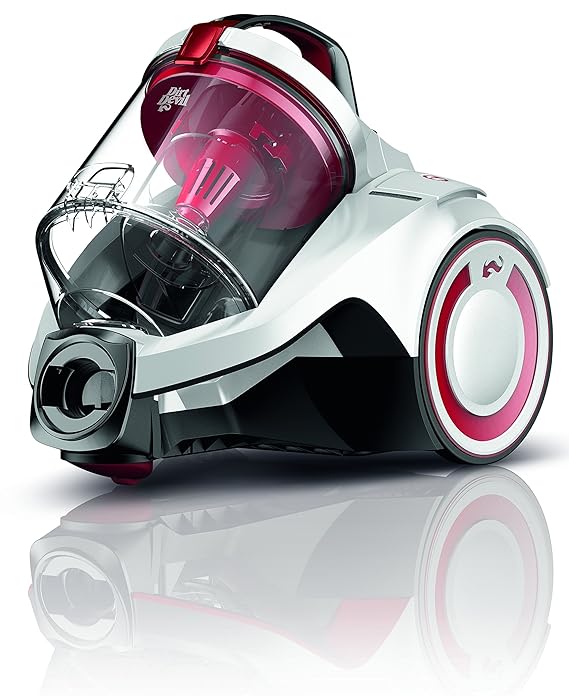 Dirt Devil DD2225-0 rebel25HE Singlecyclone Staubsauger EEK A (700 W Hocheffizienzmotor, 2,7 L, HEPA Media Ausblasfilter, 3-i