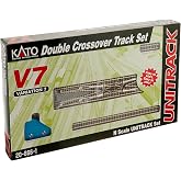 Kato USA Model Train Products V7 UNITRACK Double Crossover Track Set