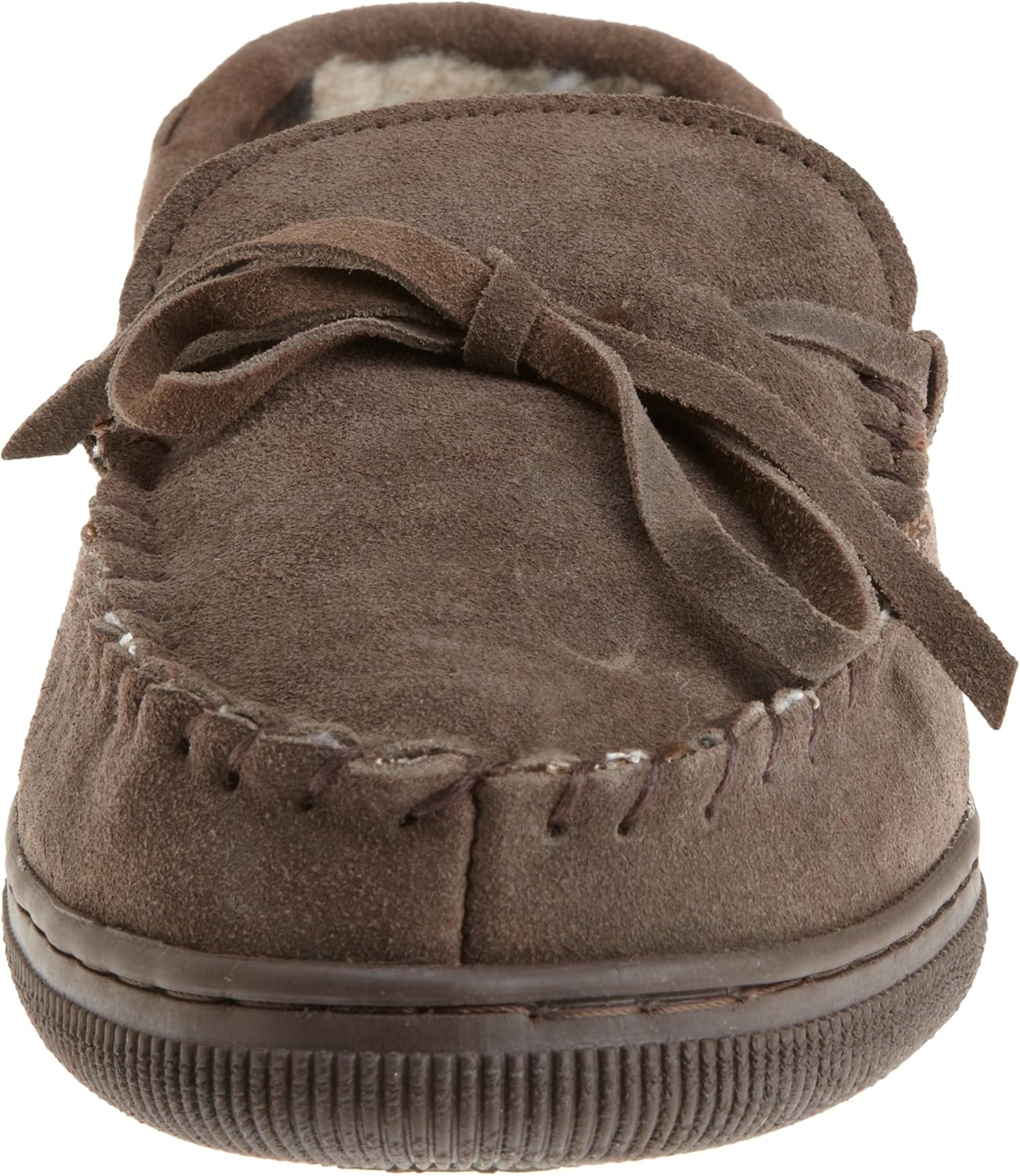  | MUK LUKS Men's Paul Printed Berber Suede Moccasin Slipper | Slippers