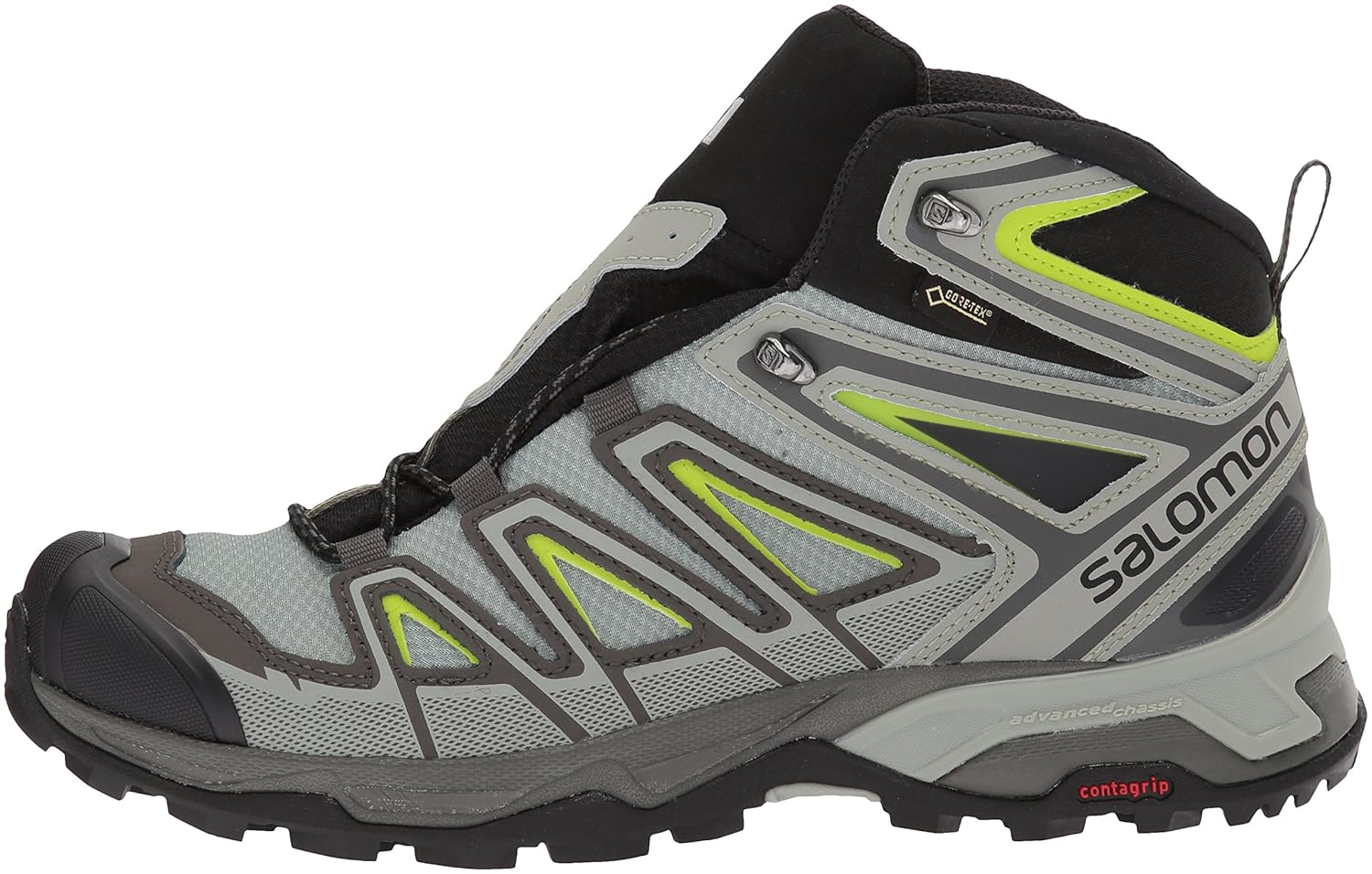 salomon l40166300 x ultra 3 synthetic hiking boots, adult (grey)