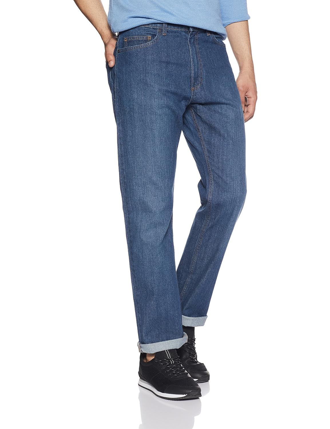 marks and spencer regular fit jeans