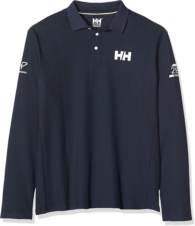 Amazon.com: Helly-Hansen Mens Hydropower Shore Long-Sleeve Quick Dry Polo Shirt: Clothing