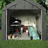 Garden Gear 6x6ft Heavy Duty Portable Shed Garage Galvanised Steel Waterproof view 5