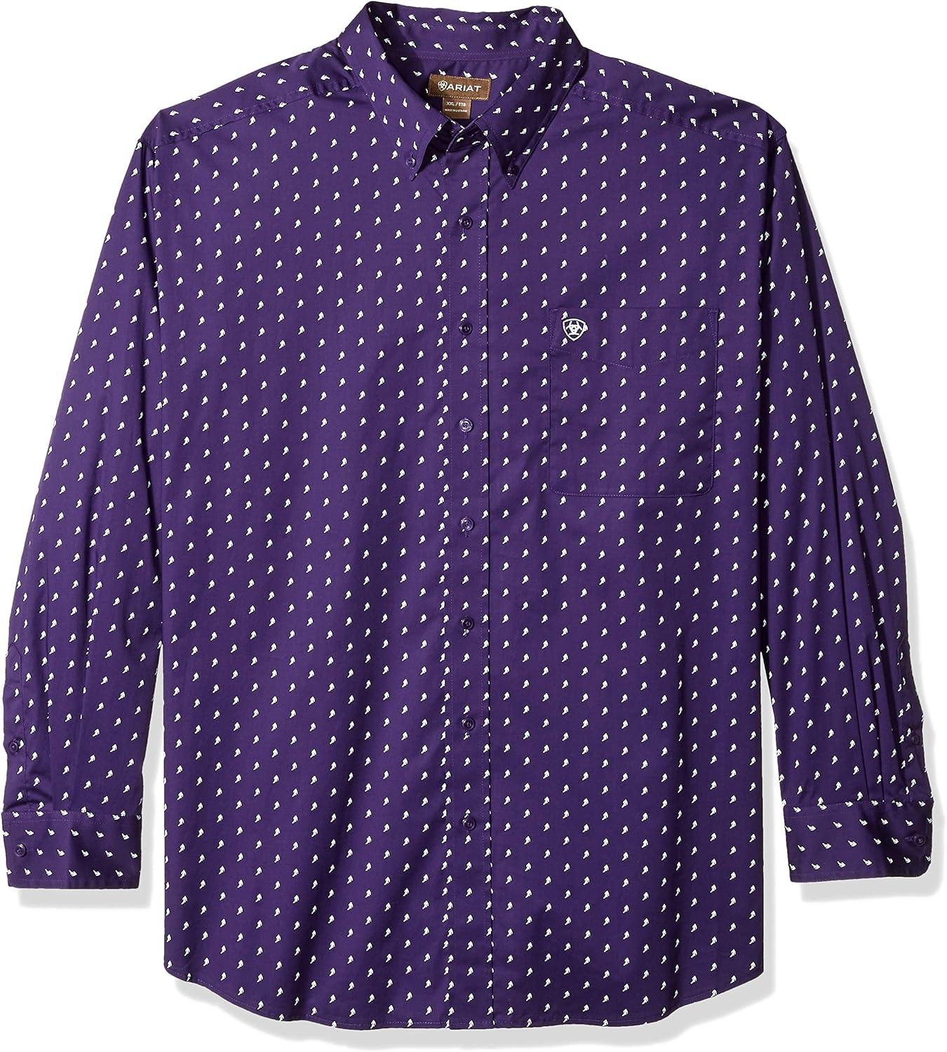 ARIAT Men's Classic Fit Long Sleeve Shirt at Amazon Men’s Clothing store