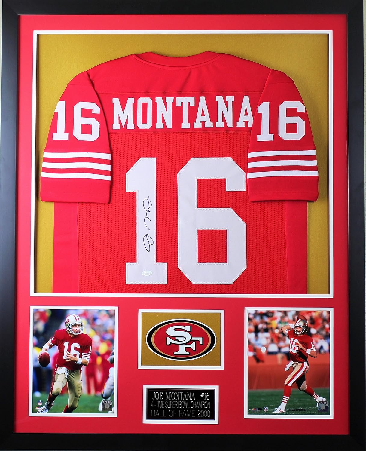 framed 49ers jersey