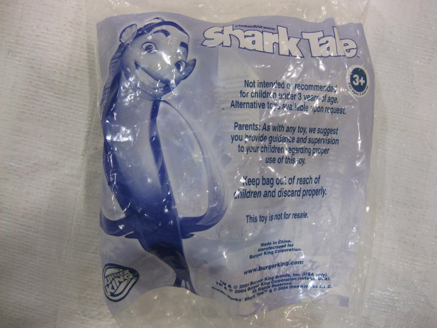 Burger King Shark Tale Toy 2004