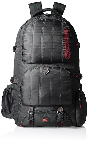 GEAR Black and Red Eco Rucksack (RKSECO0000109)