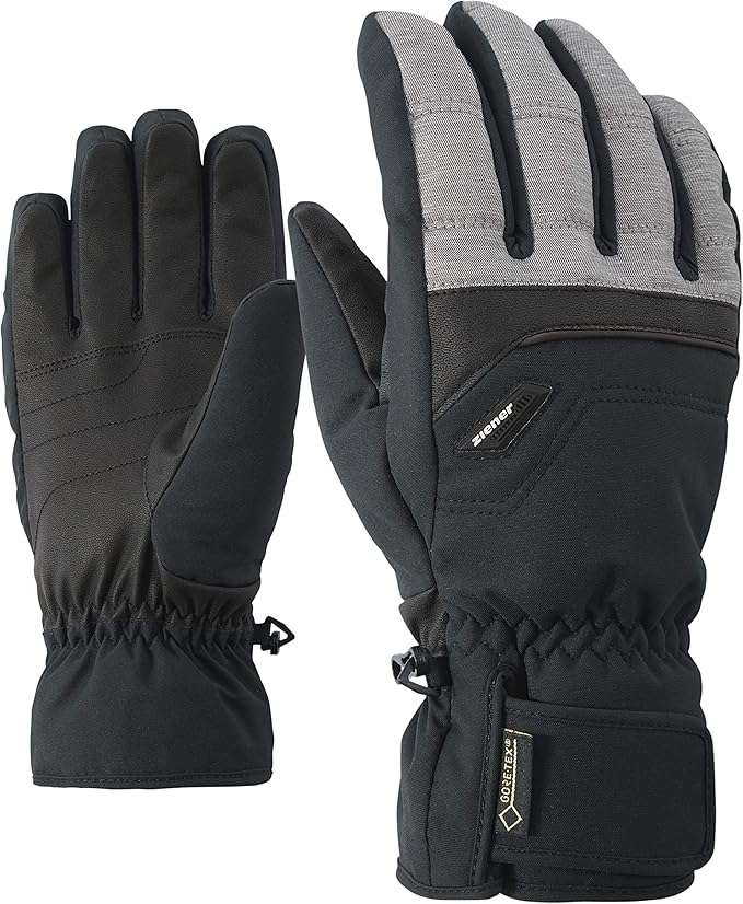Ziener Men's Glyn GTX(r)+Gore Warm Alpine Ski Gloves, Winter Sports