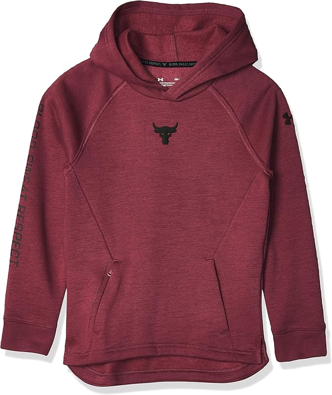 Amazon.com: Under Armour Boys' Project Rock Charged Cotton Youth Hoodie: Clothing