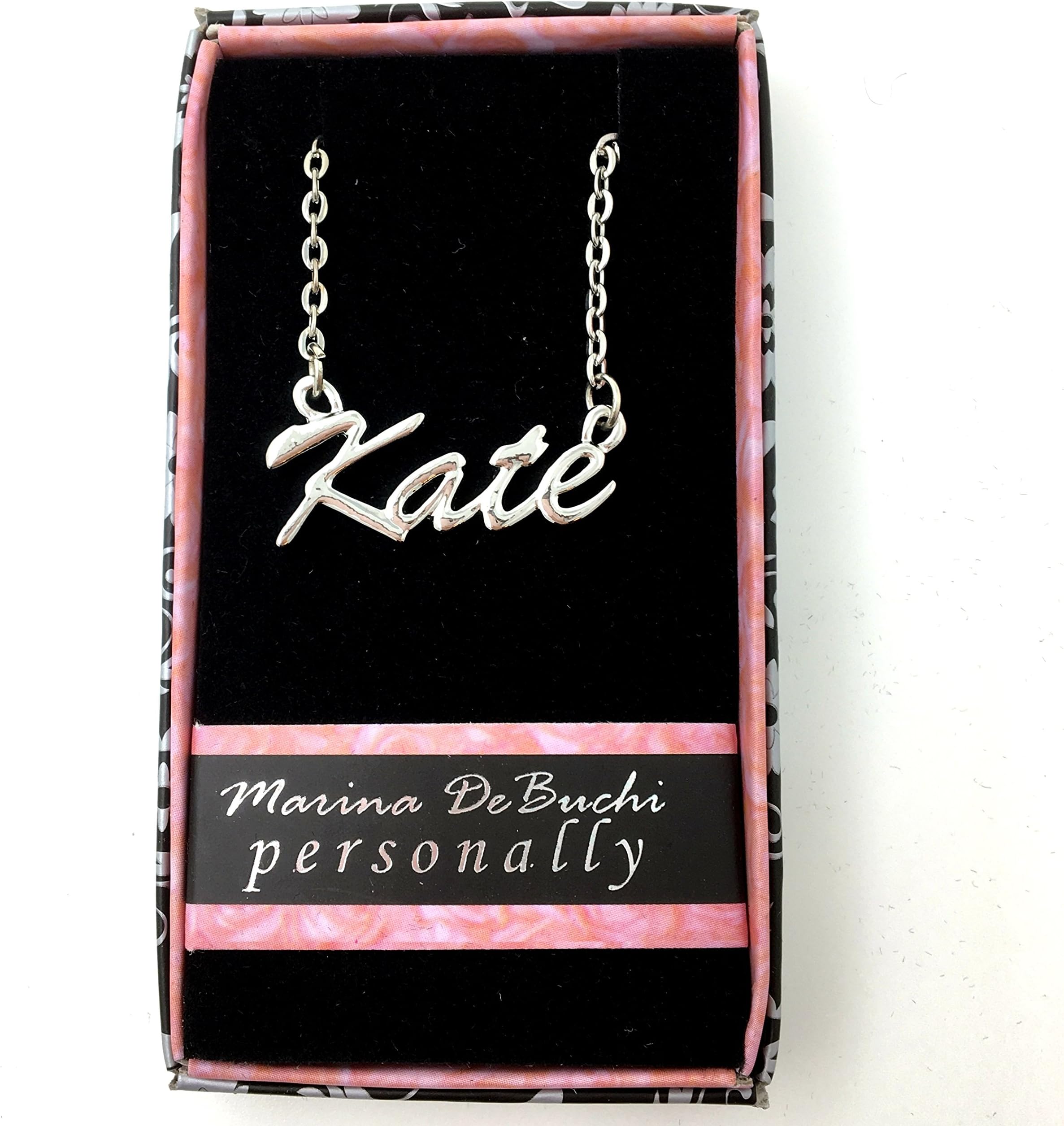 SYMBOLOGY Personalised Name Necklace with Gift Box - Kate