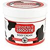 Udderly Smooth Body Cream Original Formula, non-greasy skin moisturizer for dry skin, lightly fragranced, 12 oz. jar