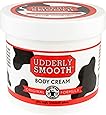 Udderly Smooth Body Cream Original Formula, non-greasy skin moisturizer for dry skin, lightly fragranced, 12 oz. jar