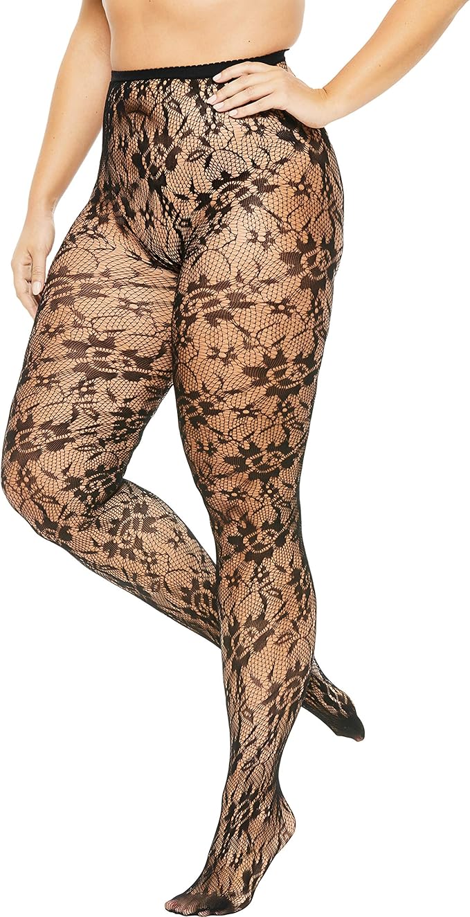 plus size lace leggings
