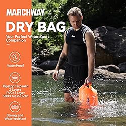 MARCHWAY Floating Waterproof Dry Bag Backpack