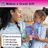 Purple Ladybug Mermaid Water Bottle Craft Kit for Kids 4 5 6 7 8 Years view 2