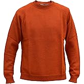 Alpaca Basics Men's Handmade 100% Alpaca Wool Crew Neck Sweater