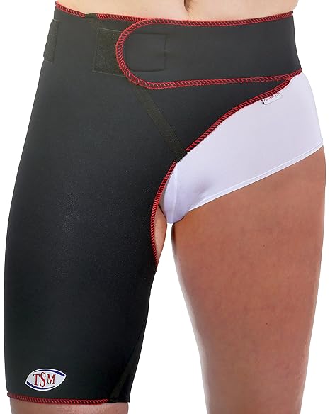 TSM Sportbandage Hüft-Oberschenkelbandage Pro einseitig rechts, S, 3654