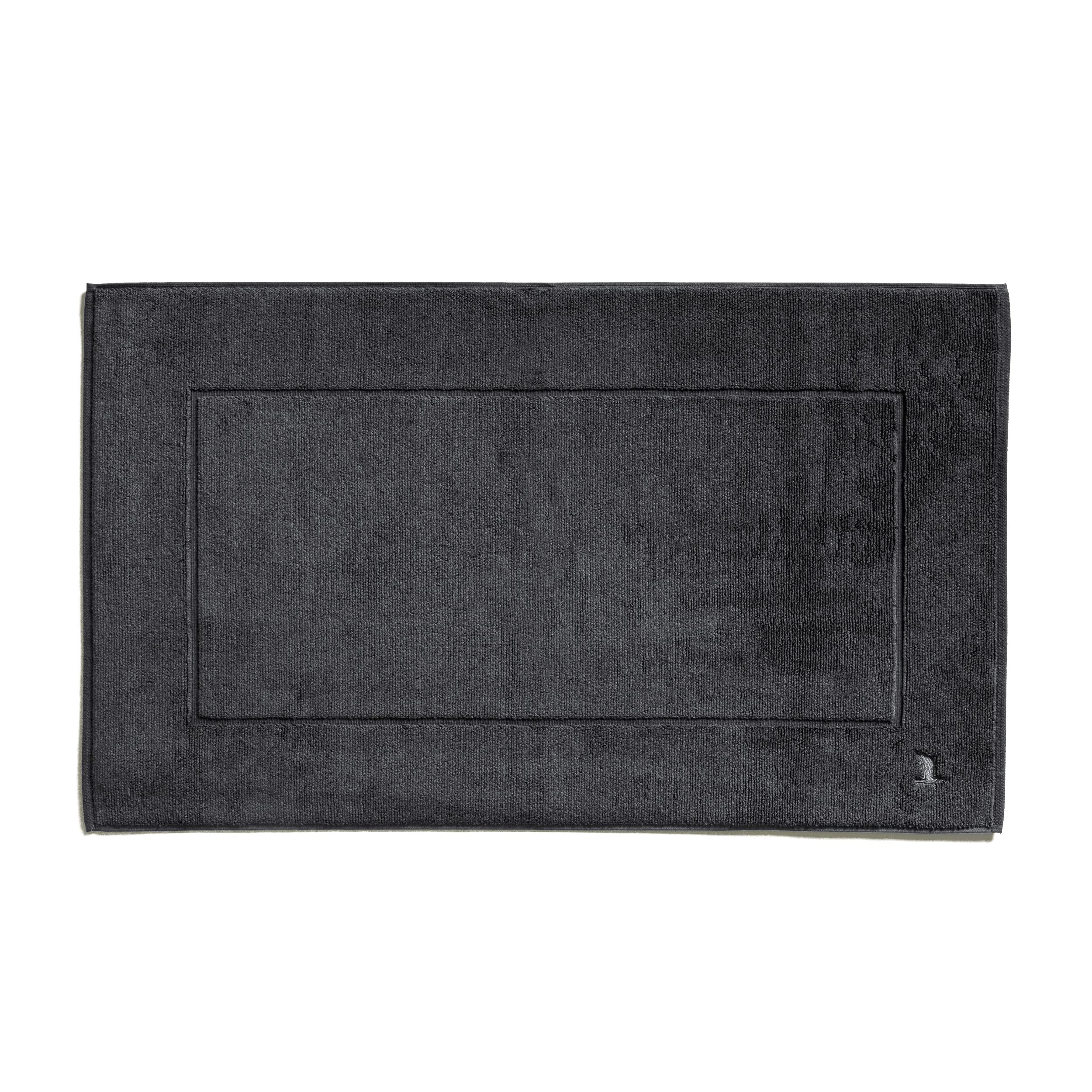 möve Superwuschel bath mat 60 x 100 cm made of 100 % cotton, dark grey