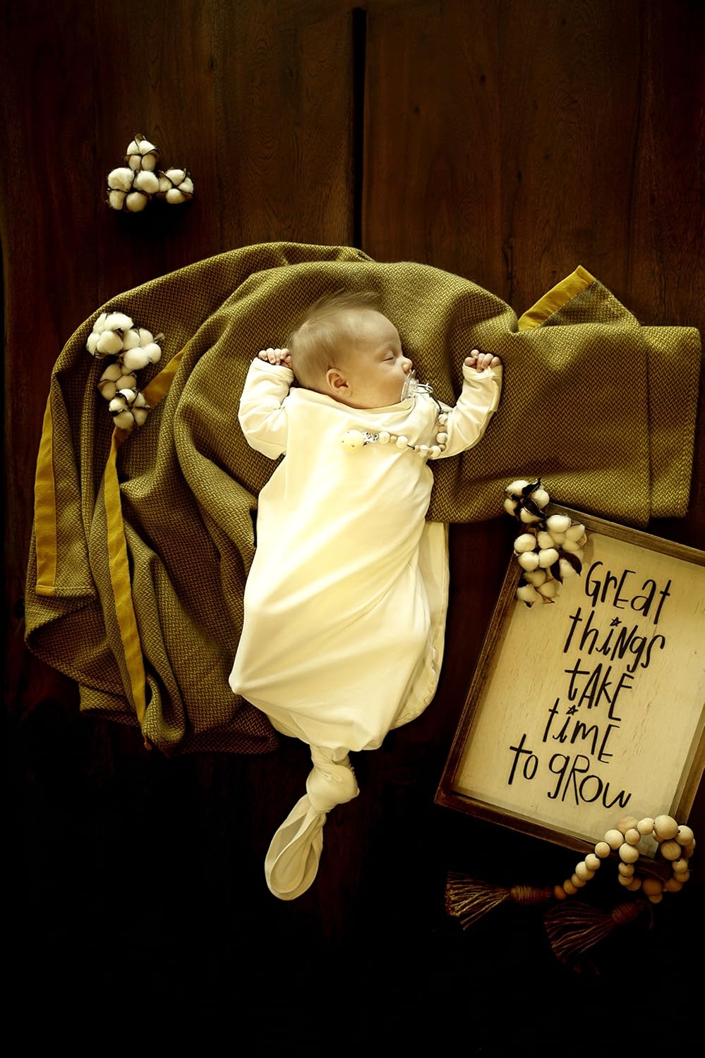 knotted infant sleeper