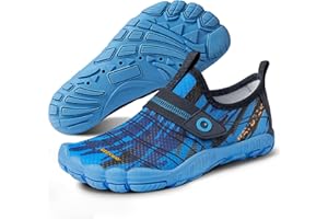 SEEKWAY Barefoot Water Shoes for Kids - Wide Toe Box and Quick-Dry Sand Shoes Toddler for Hiking Swim Beach Pool Kayak Sport Accessories, Camping Essentials Must-Haves for Boys Girls Sizes