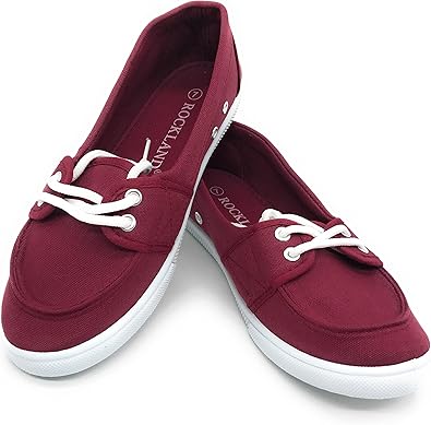 ladies canvas slip ons