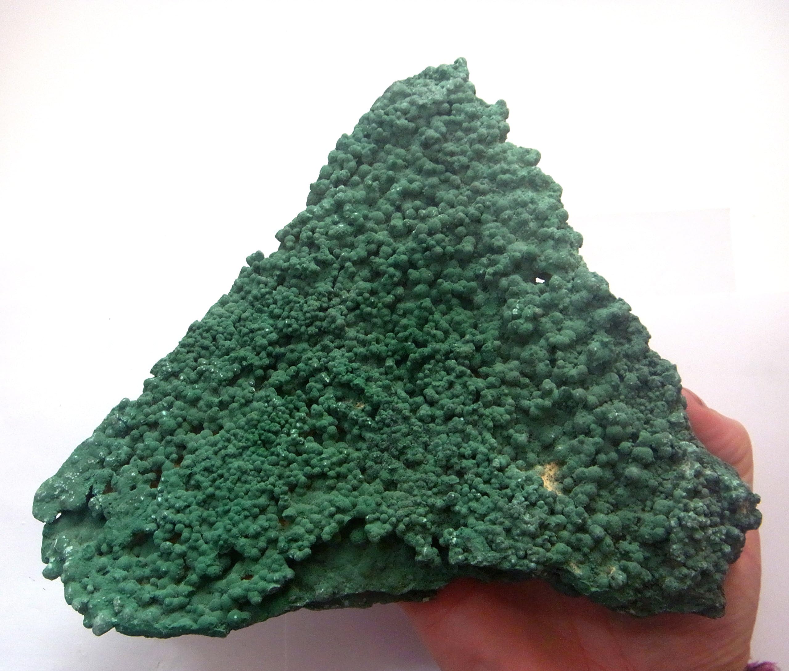 MALACHITE LARGE CRYSTAL FREEFORM 835g 200mm SOUTH AFRICA A-GRADE st459