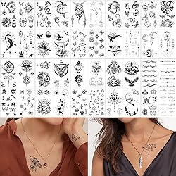 80 Sheets Temporary Fake Small Hand Finger Neck