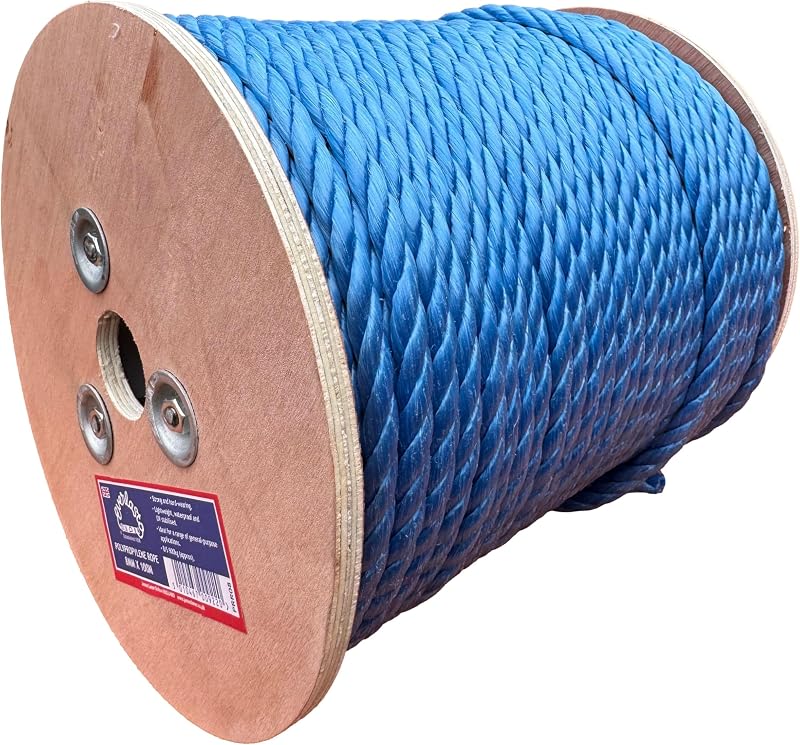 Everlasto 100M Trade Reel Blue Polypropylene Rope 6-24mm