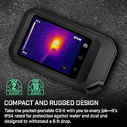 FLIR C3-X Compact Thermal Imaging Camera with