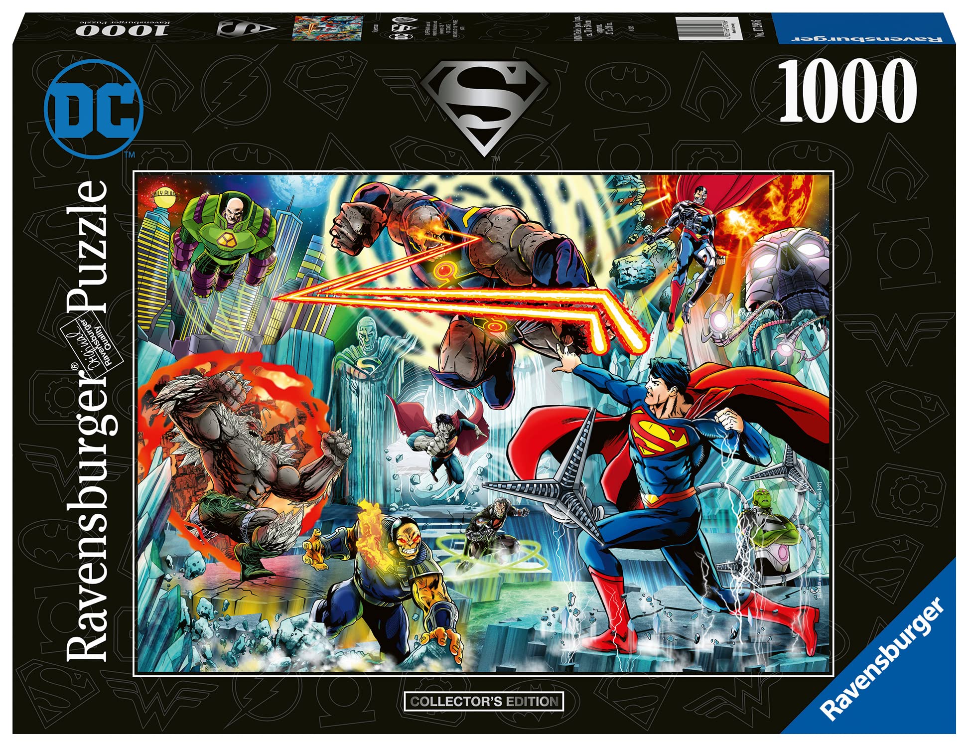 Ravensburger DC Collector's Edition Superman 1000 Piece Jigsaw Puzzles for Adults and Kids Age 12 Years Up