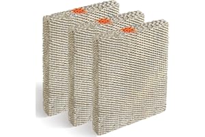 DERBLUE 3Pack 35 Water Panel Humidifier Replacement Filter Made of Aluminum Mesh Compatible with AprilAire Whole-House Humidifier Models 300 350 360 560 560A 568 600 600A 600M 700 700A 700M 760 760A 768