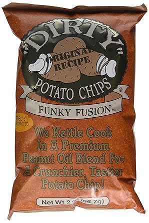 Amazon Com Dirty Kettle Chips Funky Fusion 5 Oz 12 Count
