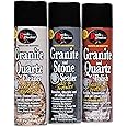 Rock Doctor Granite & Quartz Care Kit, 3 Piece Maintenance Stone Care Combo Kit – Cleans & Renews Marbel, Travertine, Tile an
