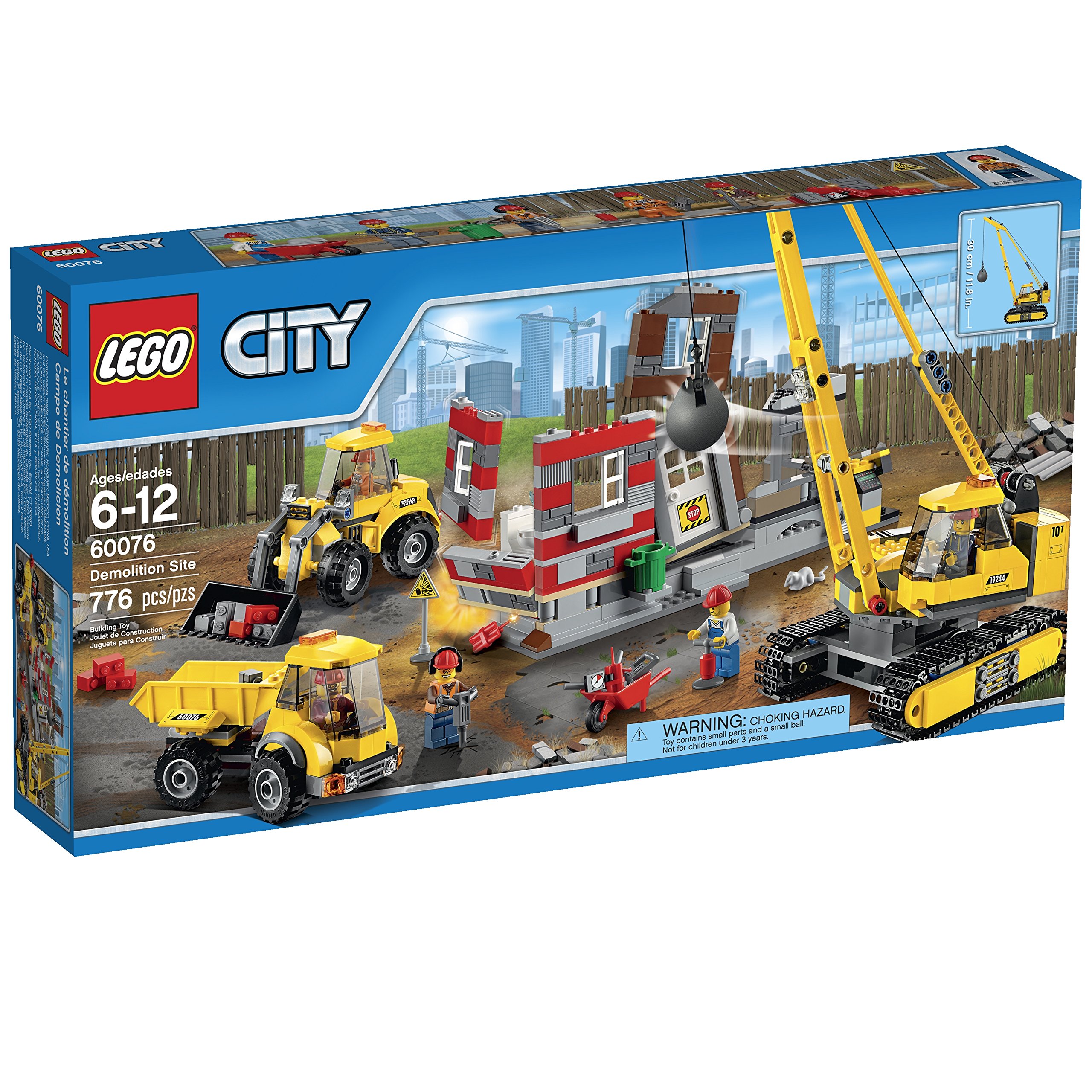 Sitio de demolición de demolición de LEGO City