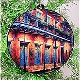 Generic French Quarter New Orleans Themed Ornament, HHCO1.21179