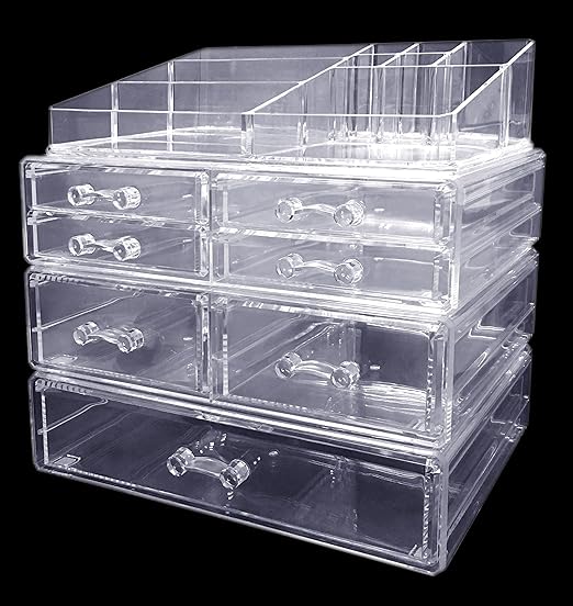 Amazon Com Sodynee X Lagre Acrylic Makeup Cosmetic Organizer