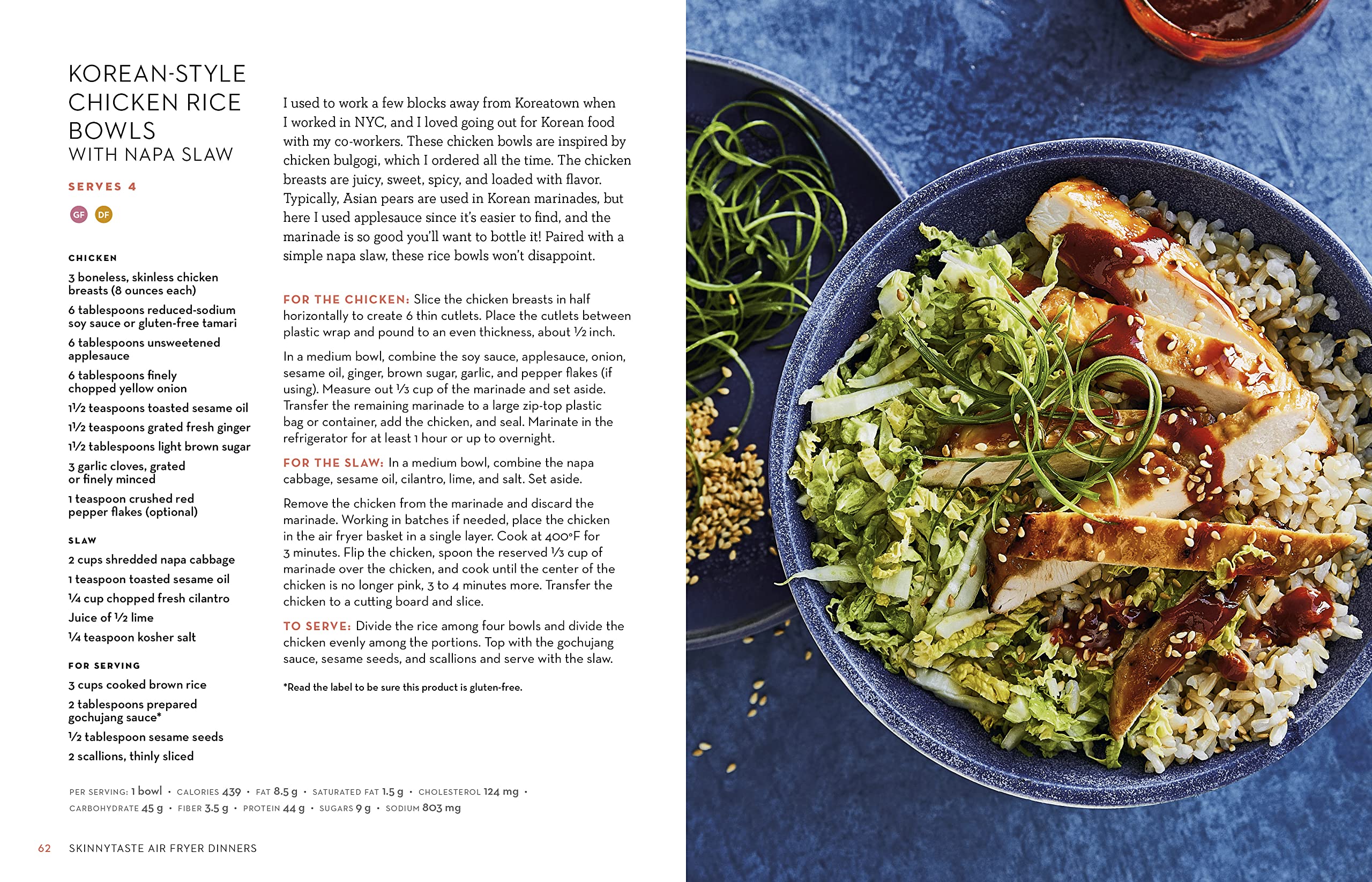 Skinnytaste Air Fryer Dinners: 75 Healthy Recipes for Easy Weeknight Meals: A Cookbook