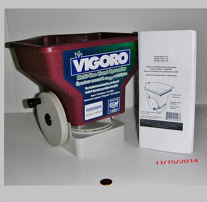 Vigoro 6 lb. Handheld Spreader Amazon.ca Patio, Lawn & Garden
