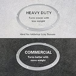 TamBee 12 Inch Lazy Susan Hardware Heavy Duty Metal