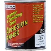 Polyvance Bumper and Cladding Adhesion Promoter - Dark Gray, Quart, 1K Ready-to-Spray Paint