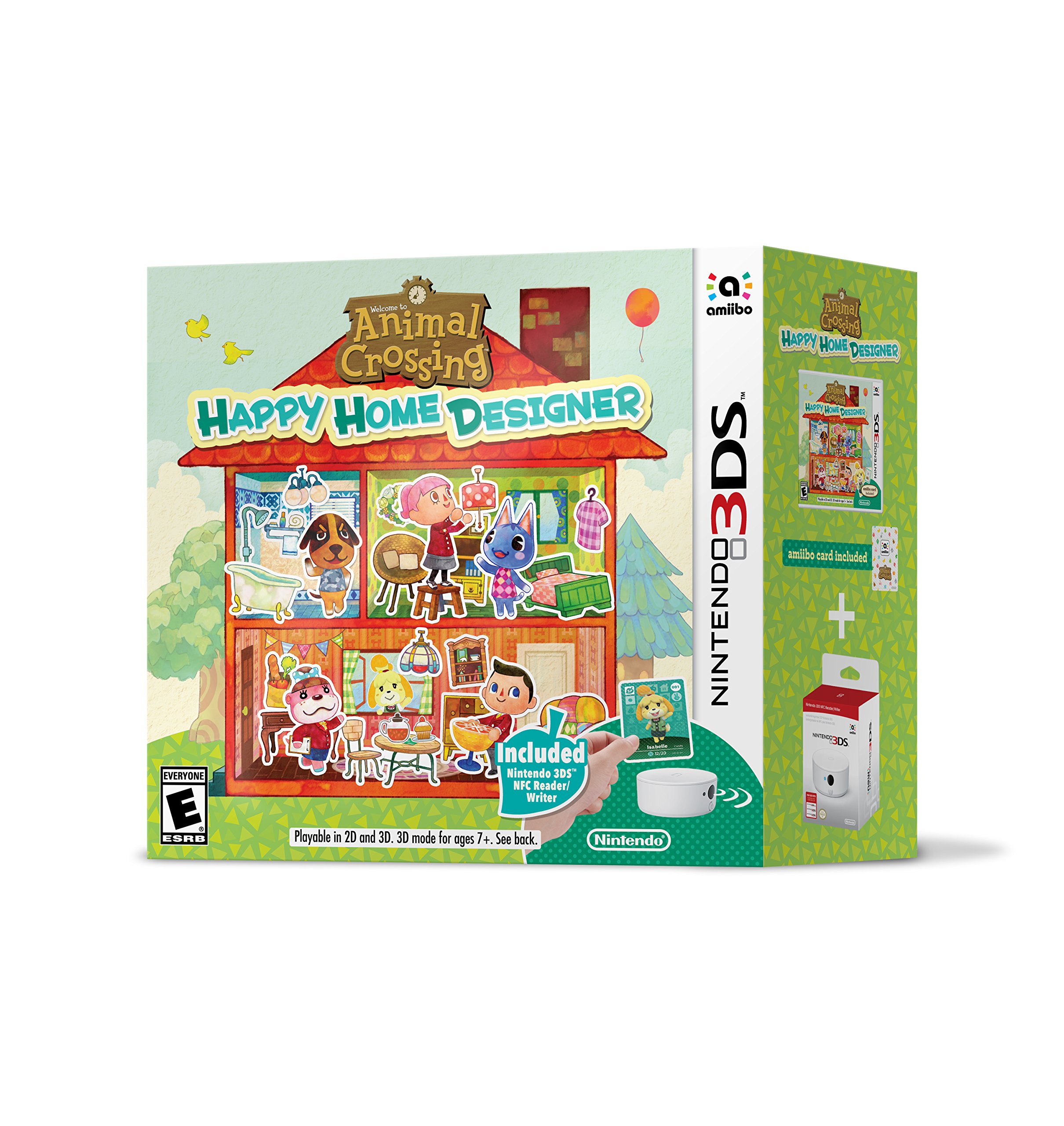 Animal Crossing: Happy Home Designer Bundle - Nintendo 3DS