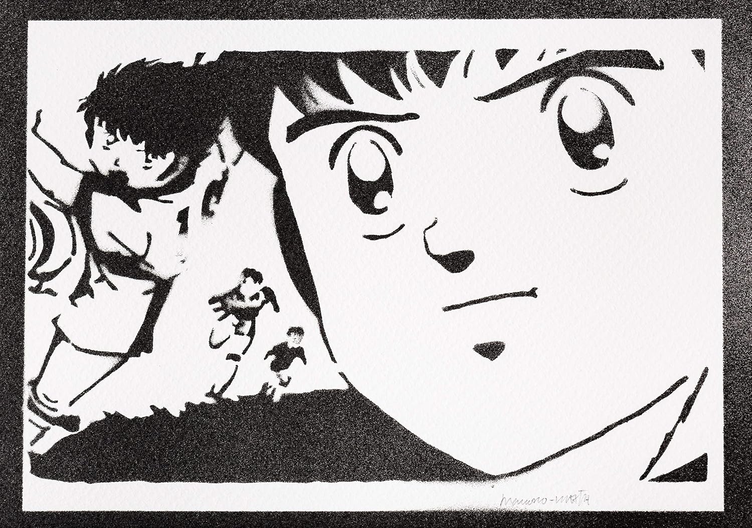 Download Captain Tsubasa Oliver Atom Poster Handmade Graffiti Street Art For iPhone Free Get Wallpaper Captain Tsubasa Oliver Atom Poster Handmade Graffiti Street Art For Android