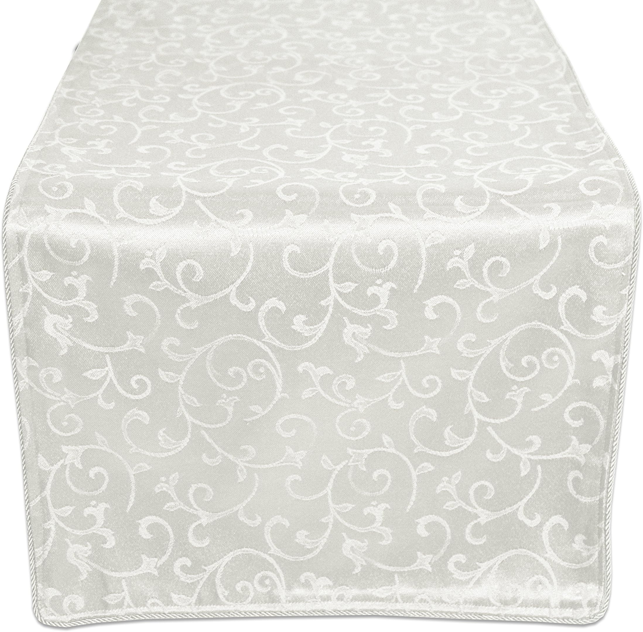LenoxOpal Innocence 90" Runner, Platinum