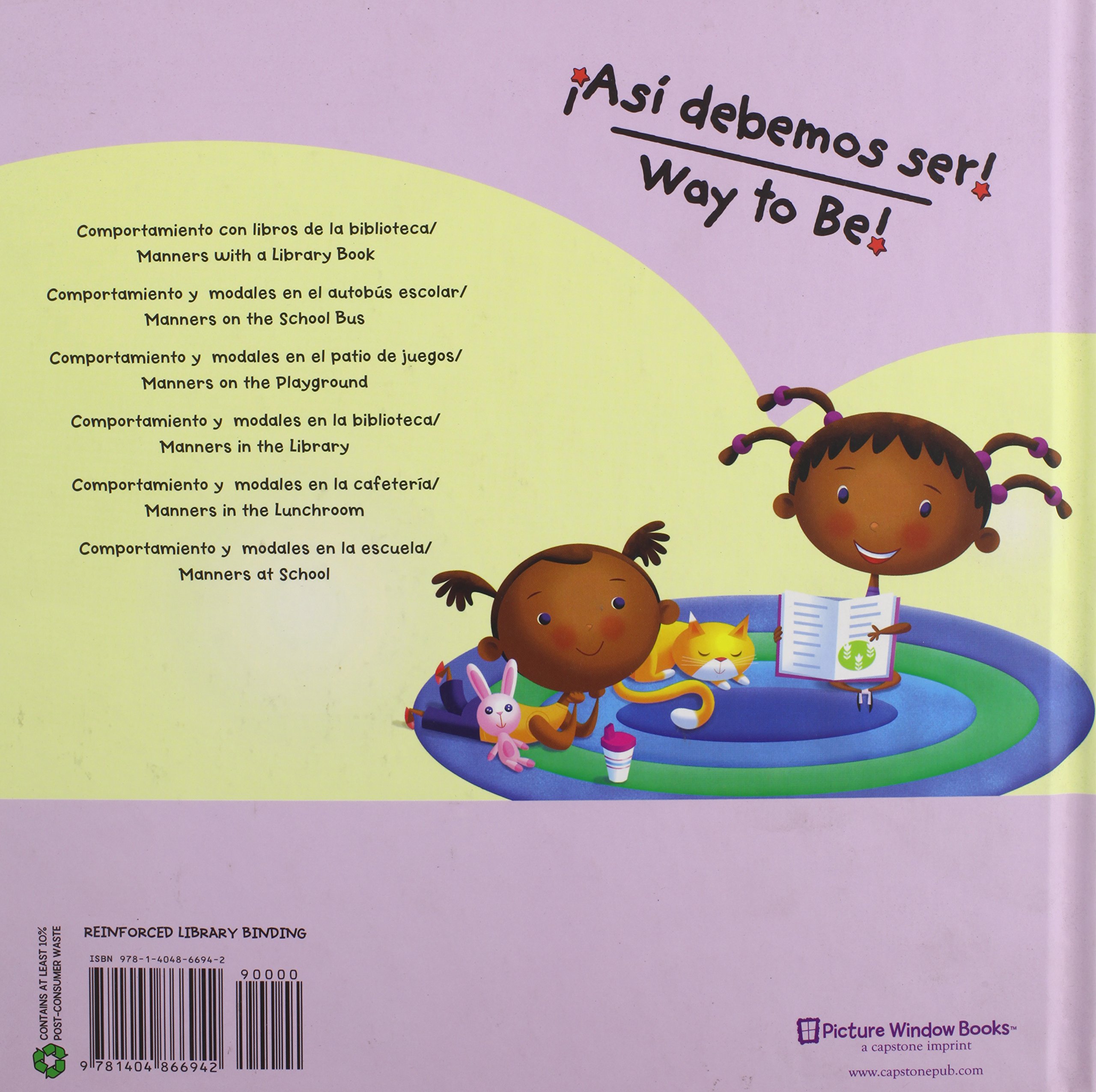 Comportamiento Con Libros De La Bibliotecamanners With A - 
