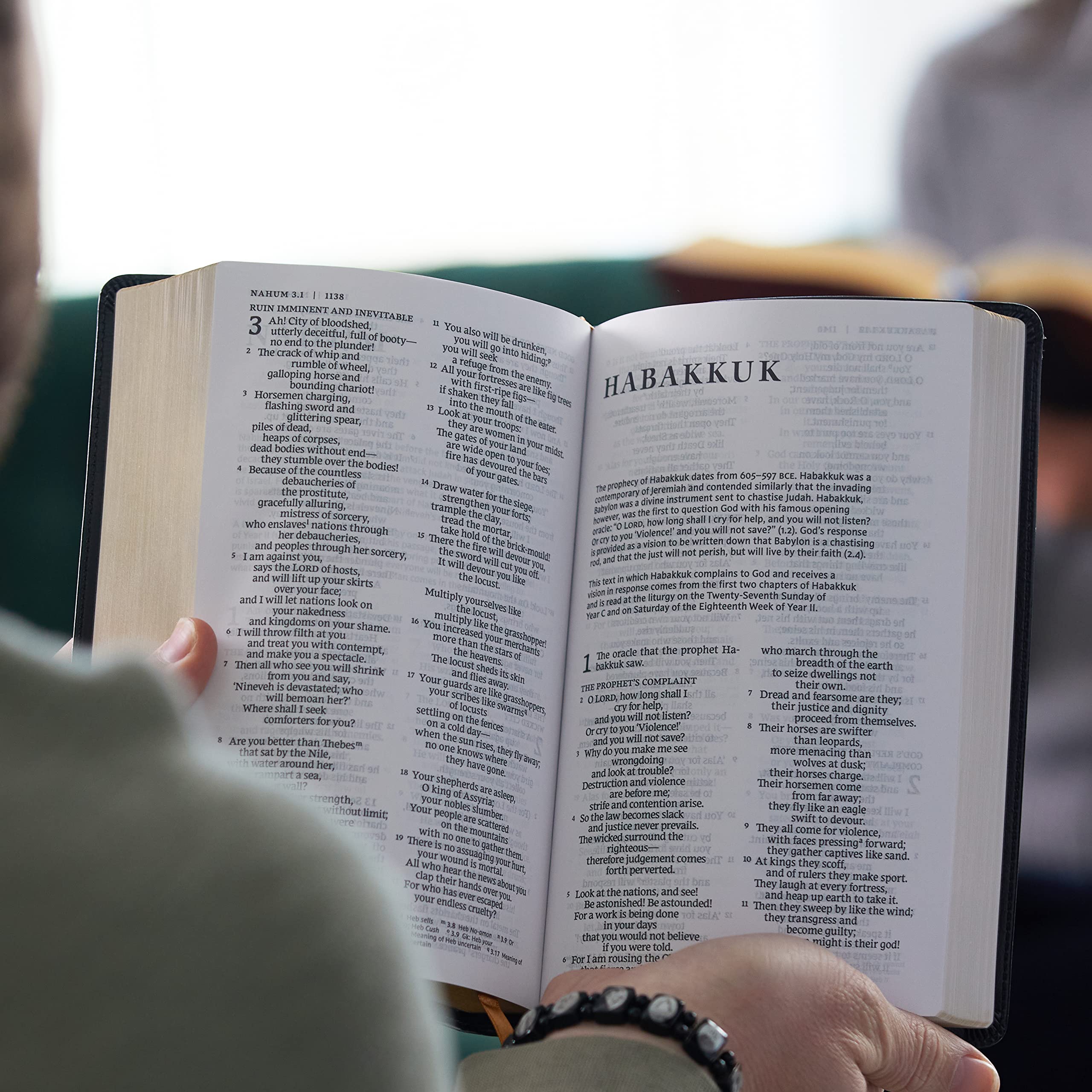 NRSV, Catholic Bible, Standard Personal Size, Leathersoft, Red, Comfort Print: Holy Bible NRSV, Catholic Bible, Standard Personal Size, Leathersoft, Red, Comfort Print: Holy Bible Imitation Leather Hardcover Paperback Audio CD