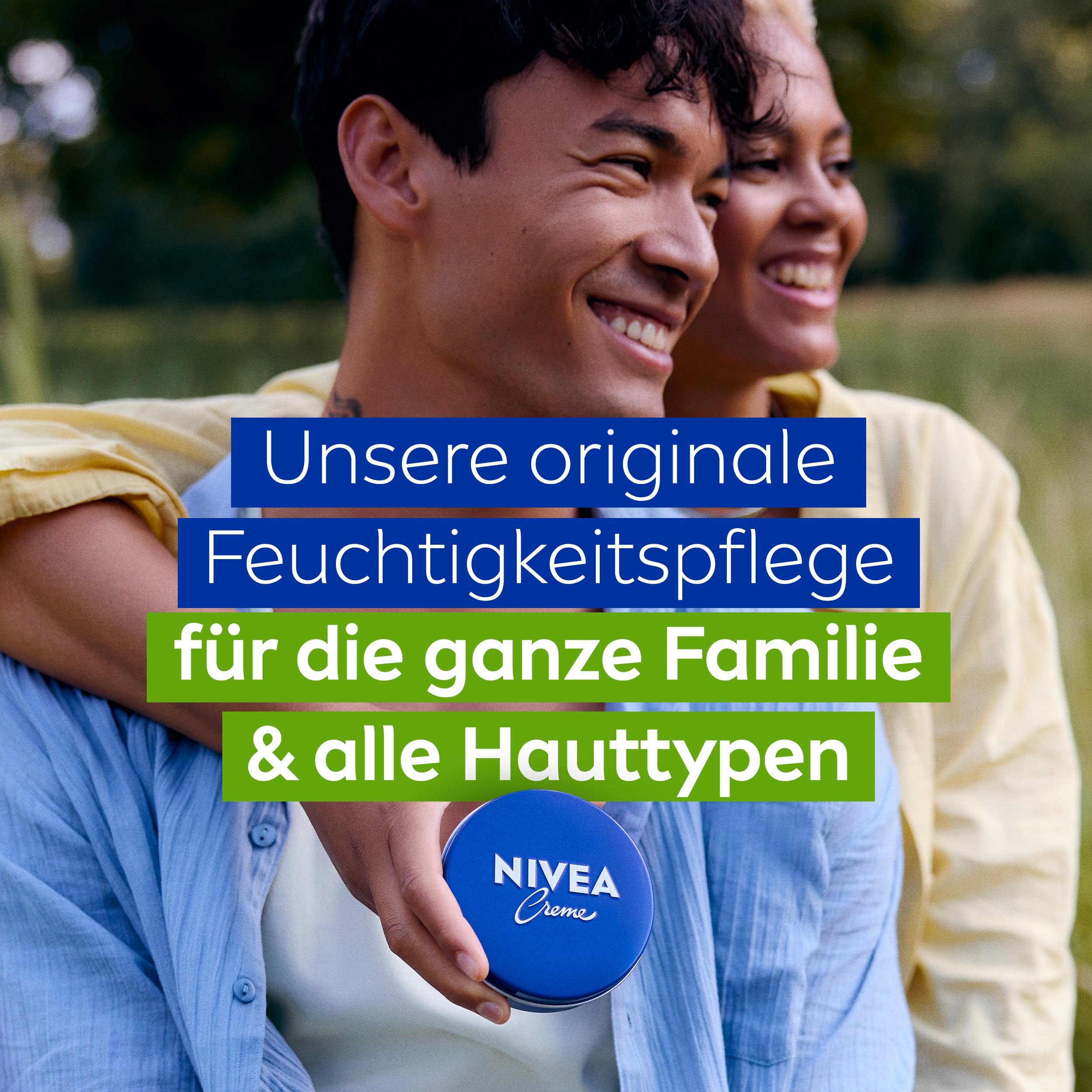 NIVEA Creme Dose Universalpflege, klassische Feuchtigkeitscreme für alle Hauttypen, reichhaltige Hautpflege mit hautverwandtem Eucerit (150 ml) 8