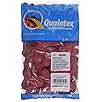 Qualatex 6" Ruby Red Heart Latex Balloons - Pack of 100