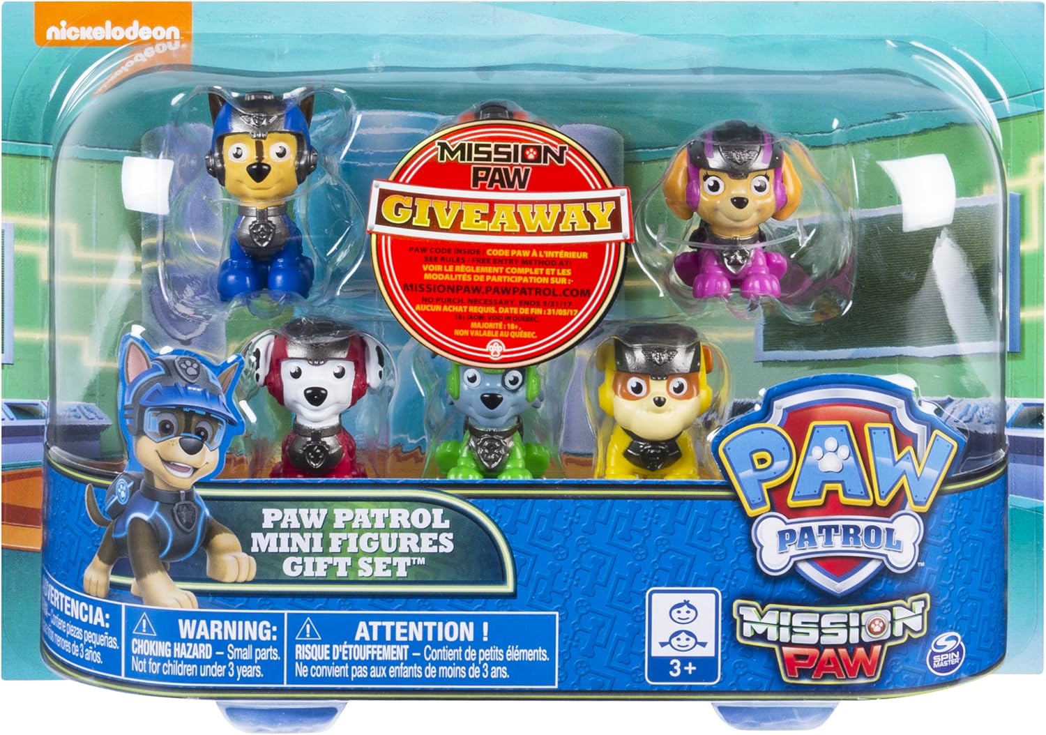 mini figuras paw patrol