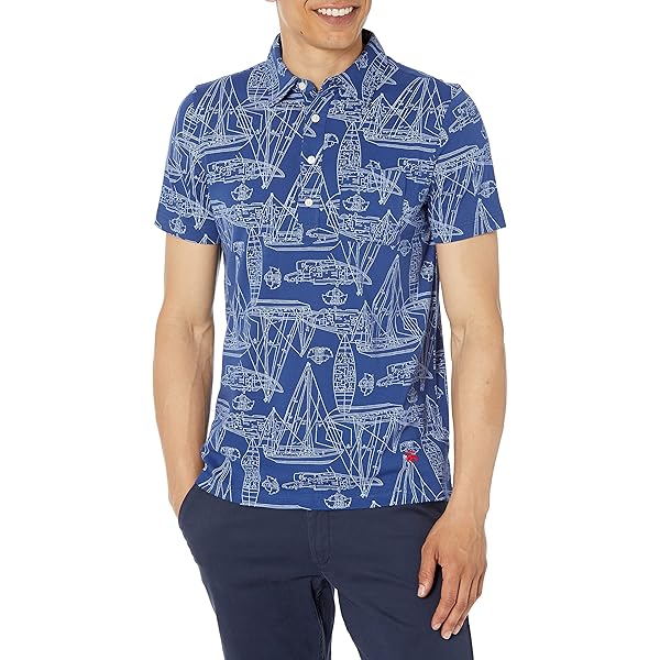 Brooks Brothers Men's Short Sleeve Cotton Crew Neck Logo T