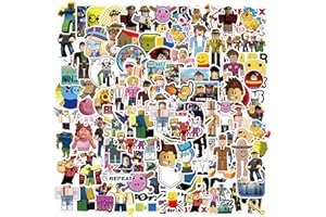 TOTOVN 160PCS Game Stickers, Cool Sticker, for Kid, Aldults, Boys, Girls, Cute Waterproof Vinyl, Funny Decals for Laptop, Water Bottle, Gifts for Birthday, Easter, Halloween (Game 001)